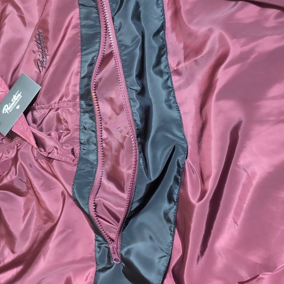 *NWT* Primitive Hooded Anorak Windbreaker Size XXL in Maroon and Black - Picture 6 of 11